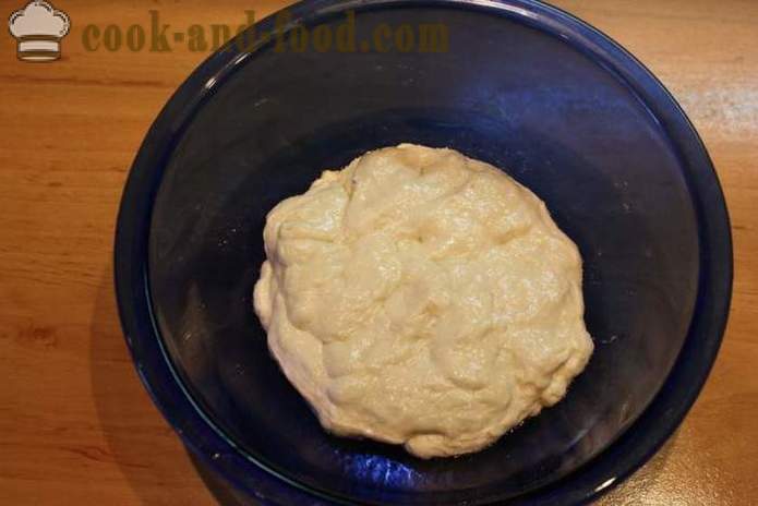 Pâine focaccia italiană cu umplutură de ghimbir în sare - cum să gătească pâine focaccia italiană acasă, pas cu pas reteta fotografii