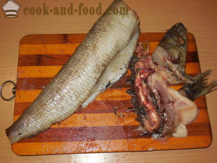 Pește delicios umplute - cum să gătească pește tocată și orez umplute, cu un pas cu pas reteta fotografii