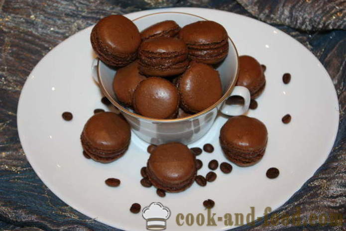 Biscuiti din ciocolată paste - cum să gătească paste cookie-uri, pas cu pas reteta fotografii