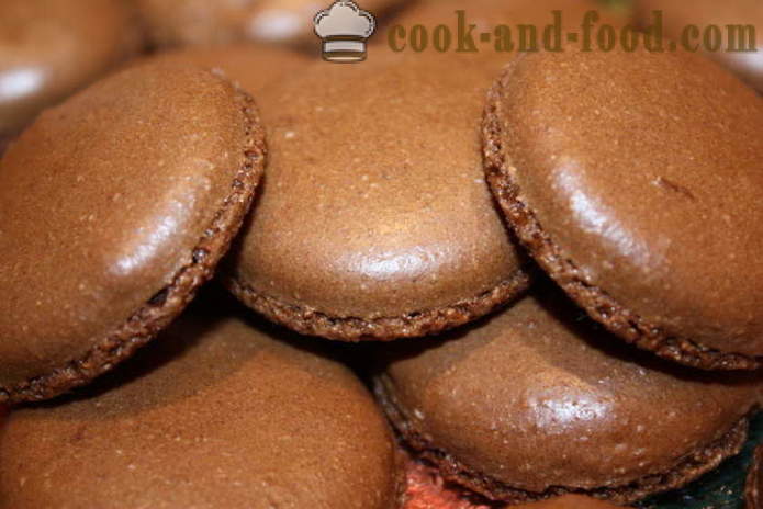 Biscuiti din ciocolată paste - cum să gătească paste cookie-uri, pas cu pas reteta fotografii