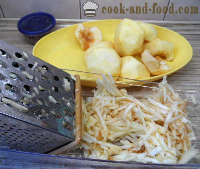 Cea mai simplă plăcintă cu mere - cum să faci o plăcintă cu mere în cuptor, cu un pas cu pas reteta fotografii