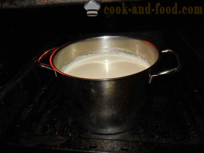 Caserolă Delicious facut din colostru de vaca si ou - ca bucătar în colostru cuptor, un pas cu pas reteta fotografii