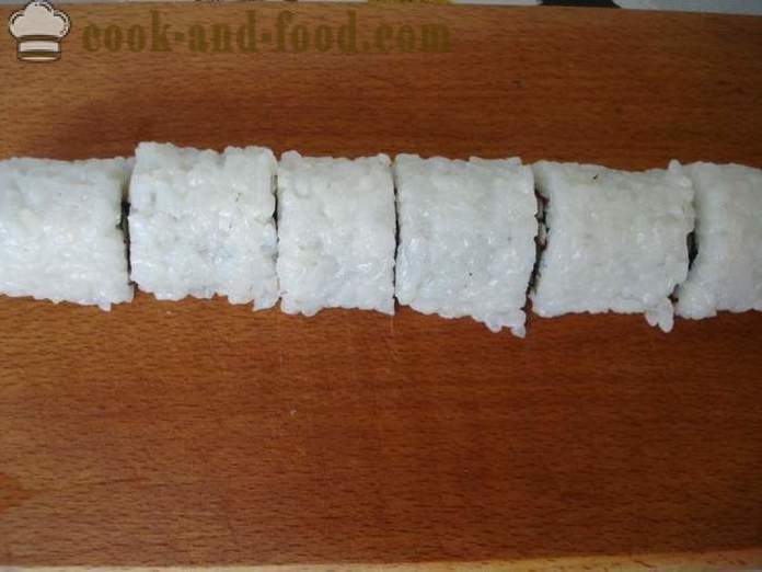 Cum de a găti orez role acasă, pas cu pas reteta fotografii