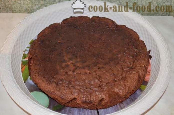 Tort de ciocolata brownie - cum se fac prăjiturile cu ciocolată la domiciliu, pas cu pas reteta fotografii
