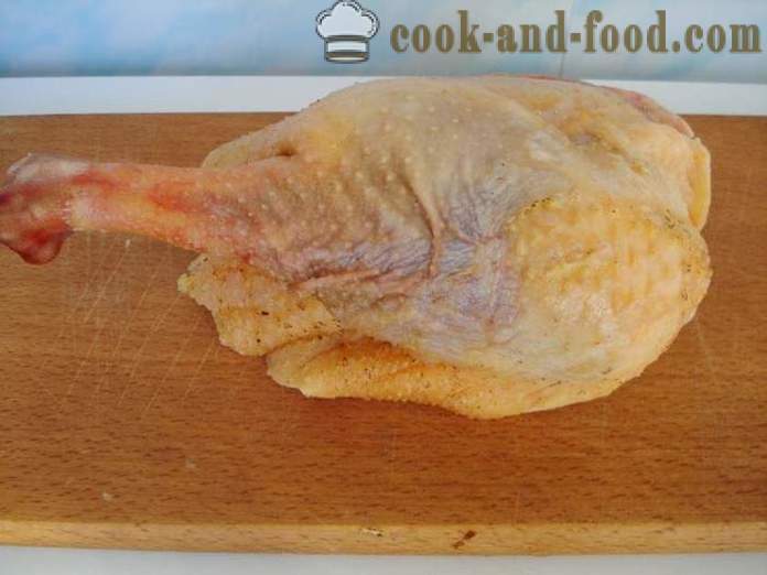 Cioara picioarele în cuptor - cum să gătești picioare de gâscă în cuptor, cu un pas cu pas reteta fotografii