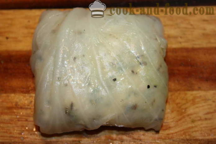 Friptura cu varză și brânză într-o tigaie - cum să gătească o friptură cu varză, un pas cu pas reteta fotografii