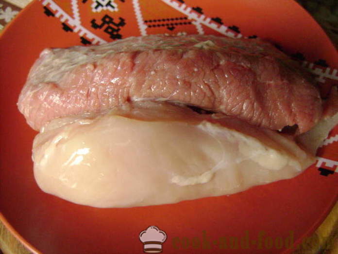 Stroganoff de vită cu smântână - Cum de a găti carne de vită carne de vită Stroganoff cu smântână, un pas cu pas reteta fotografii