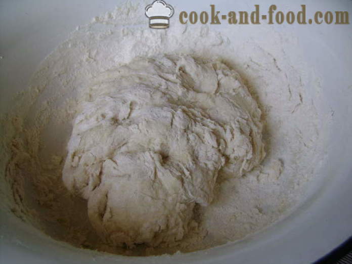 Aluat de drojdie pentru plăcinte prăjite cu lapte - cum să se pregătească aluat dospit pentru plăcinte prăjite în ulei, cu un pas cu pas reteta fotografii