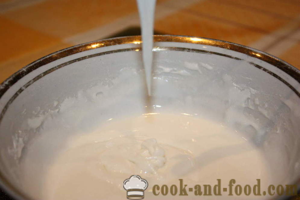 Royal glazura pentru prăjituri - modul de a face glazură pentru prăjituri acasă, pas cu pas reteta fotografii