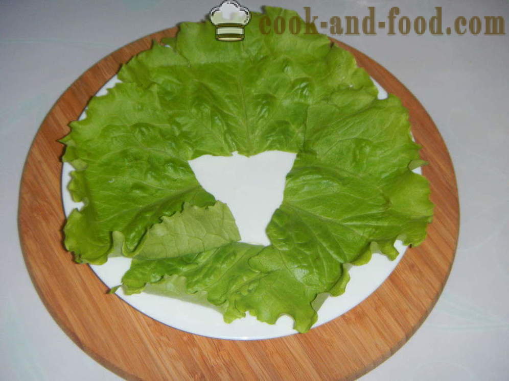 O salata delicioasa cu crutoane si porumb - cum să pregătească o salata cu crutoane si porumb rapid, pas cu pas fotografii de rețete