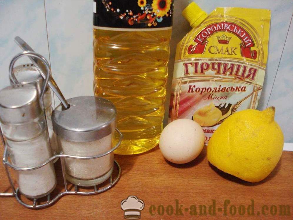 Maioneză de casă într-un blender - modul de a face maioneza la blender acasă, un pas cu pas reteta fotografii