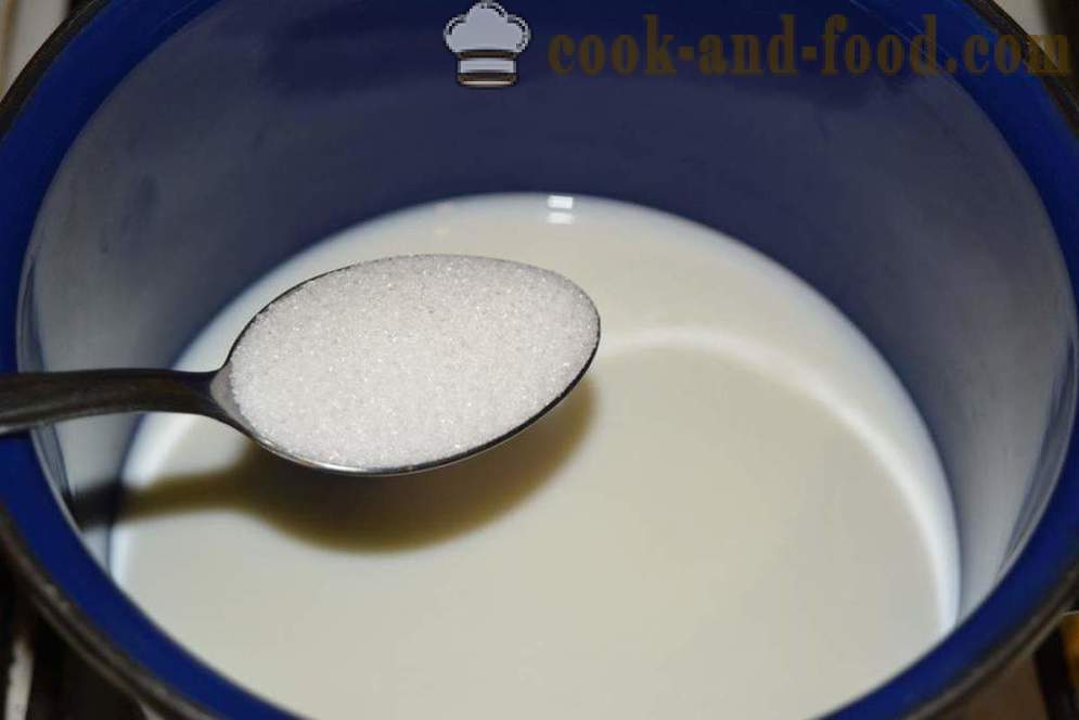 Grișul în lapte, fără bulgări în tigaie - modul de a găti terci cu lapte fără bulgări, pas cu pas reteta fotografii
