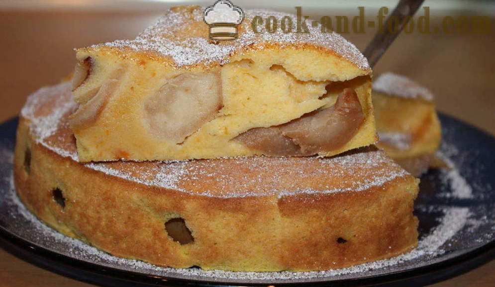 Placinta de dovleac cu mere - cum să gătească plăcintă cu mere cu dovleac și mere, cu un pas cu pas reteta fotografii