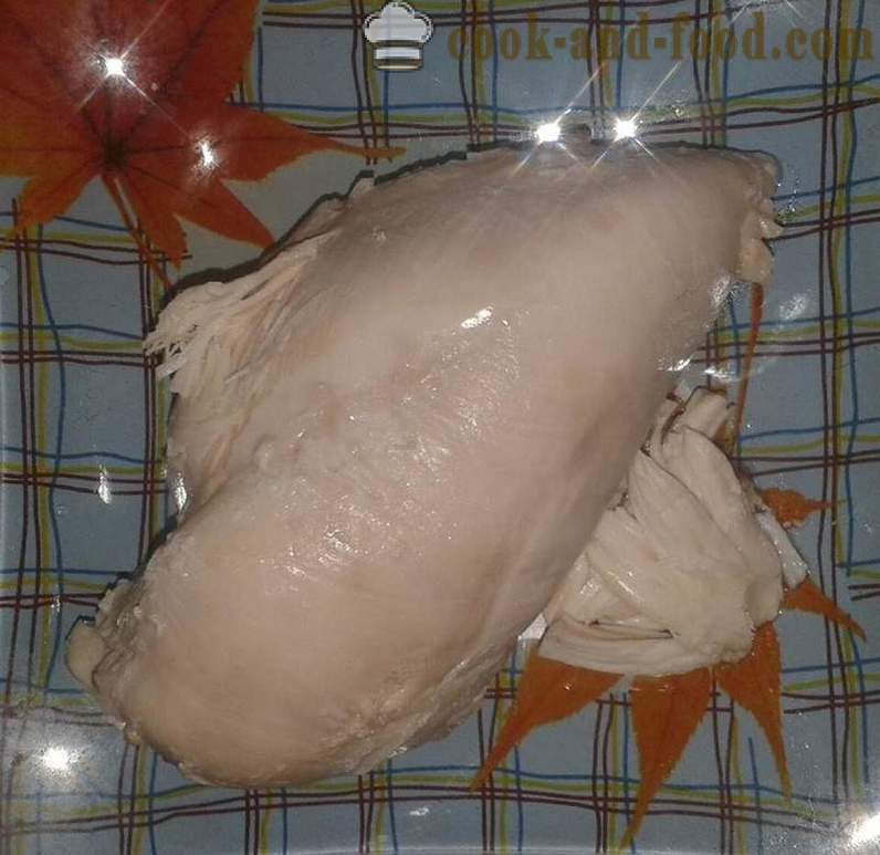 Pate de ficat de pui delicios cu carne de pui - cum să gătească pateu de casa de ficat de pui și de sân, pas cu pas reteta fotografii
