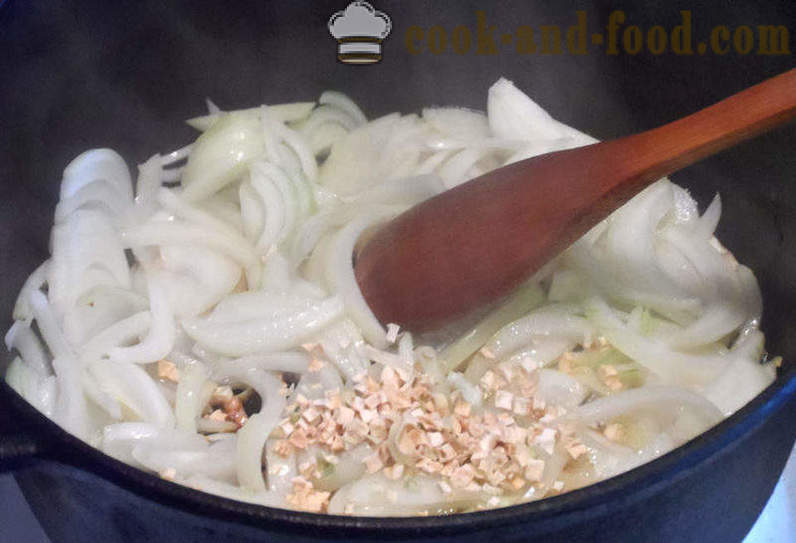 Supa kharcho cu orez - cum să gătească supa grub la domiciliu, pas cu pas reteta fotografii