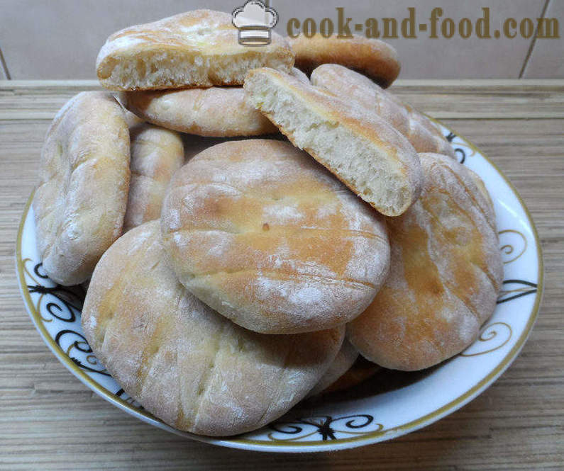 Pâine de ceapa in cuptor sau ceapa chifle - cum ar fi modul de a coace pâine, ceapă, un pas cu pas reteta fotografii