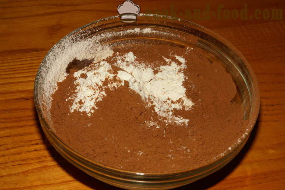 Rapid și ușor de fursecuri de ciocolată - cum se fac ciocolata chip cookies la domiciliu, pas cu pas reteta fotografii