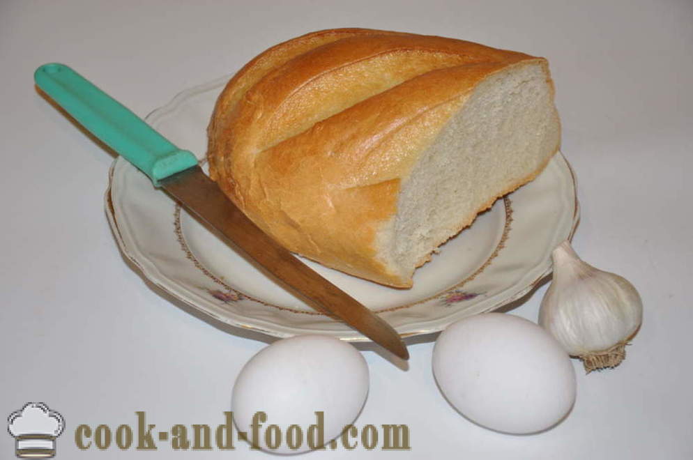 Ouă neobișnuite în pâine în tigaie - cum să facă o ouă neobișnuite, pas cu pas reteta fotografii