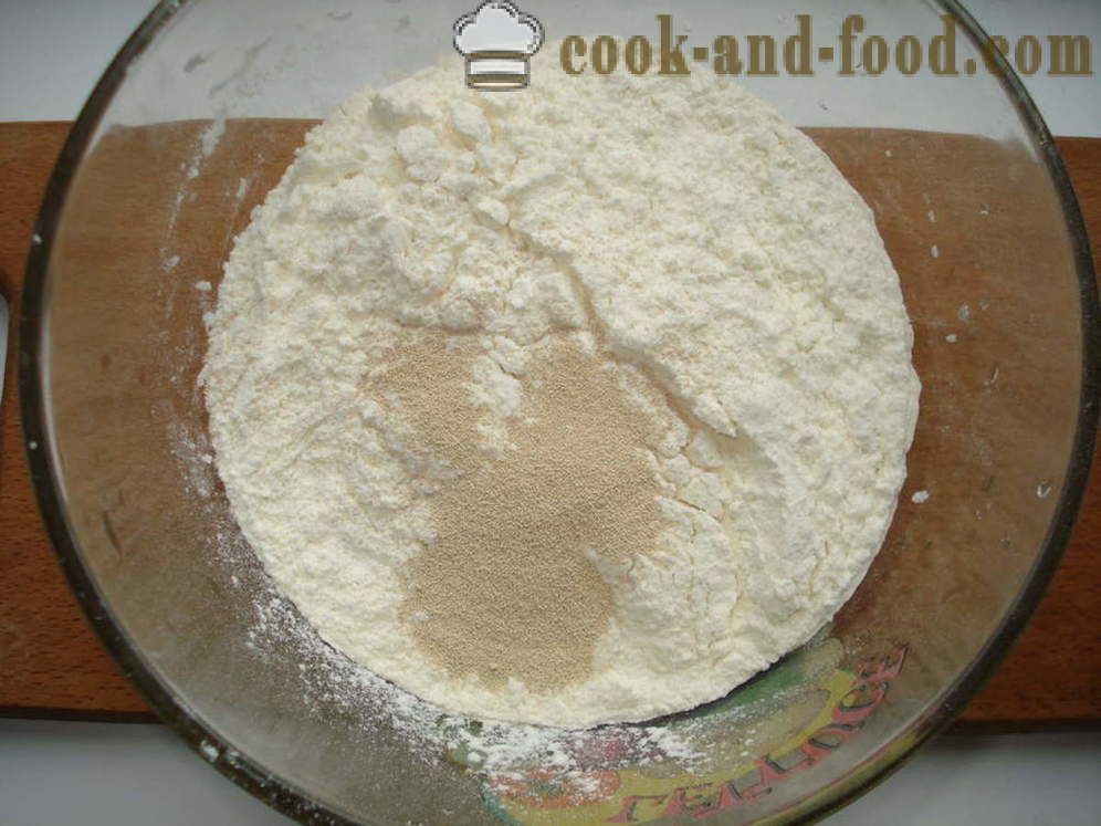 Tort de drojdie cu semințe de mac în cuptor - Cum de a găti un tort cu semințe de mac, un pas cu pas reteta fotografii