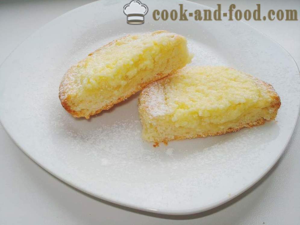 Cheesecake cu aluat în cuptor - modul de a găti prăjitură cu brânză cu brânză de vaci, un pas cu pas reteta fotografii