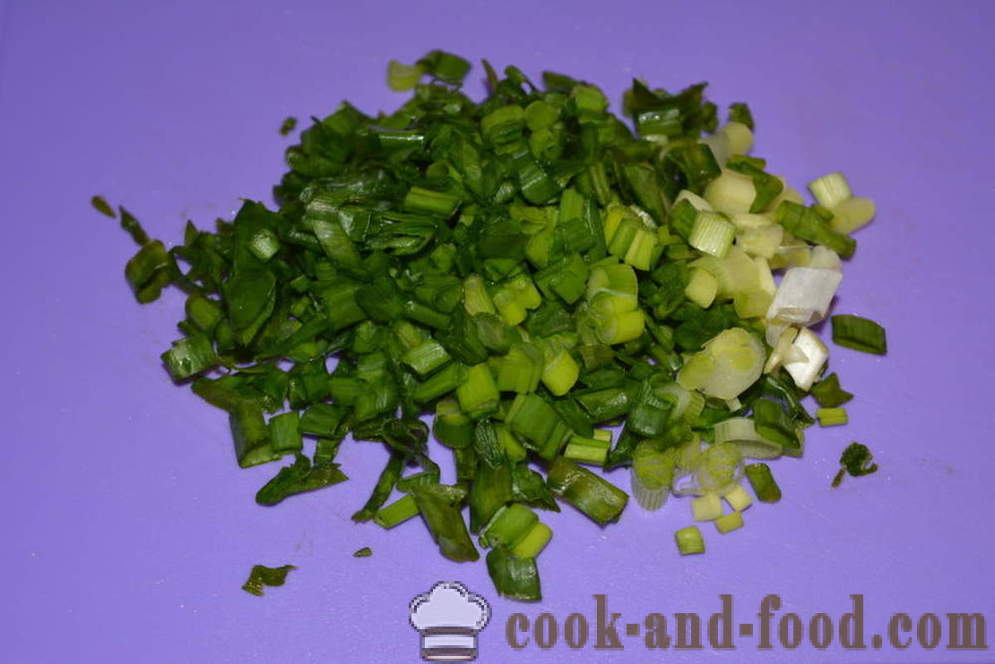 Salata gustoasa de anghinare si morcovi si ceapa verde - cum să pregătească o salata de anghinare si morcovi reteta cu o fotografie