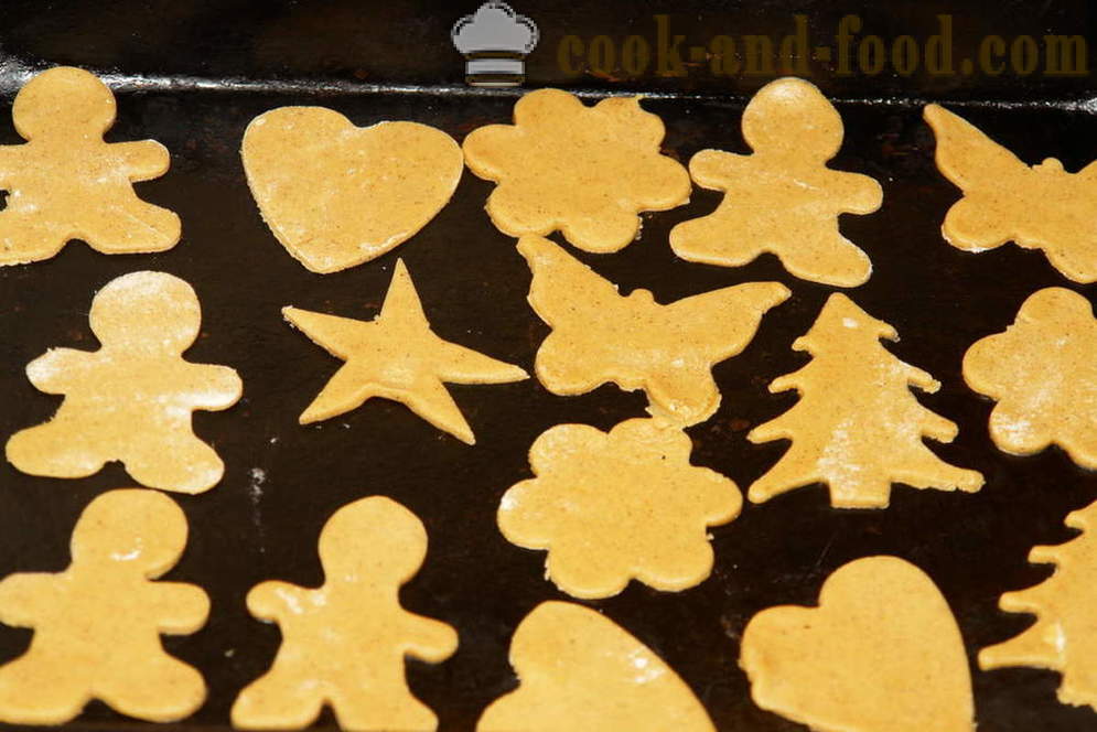 Cookie-uri turtă dulce cu scorțișoară și miere - cum să faci o casa de turtă dulce, pas cu pas reteta fotografii