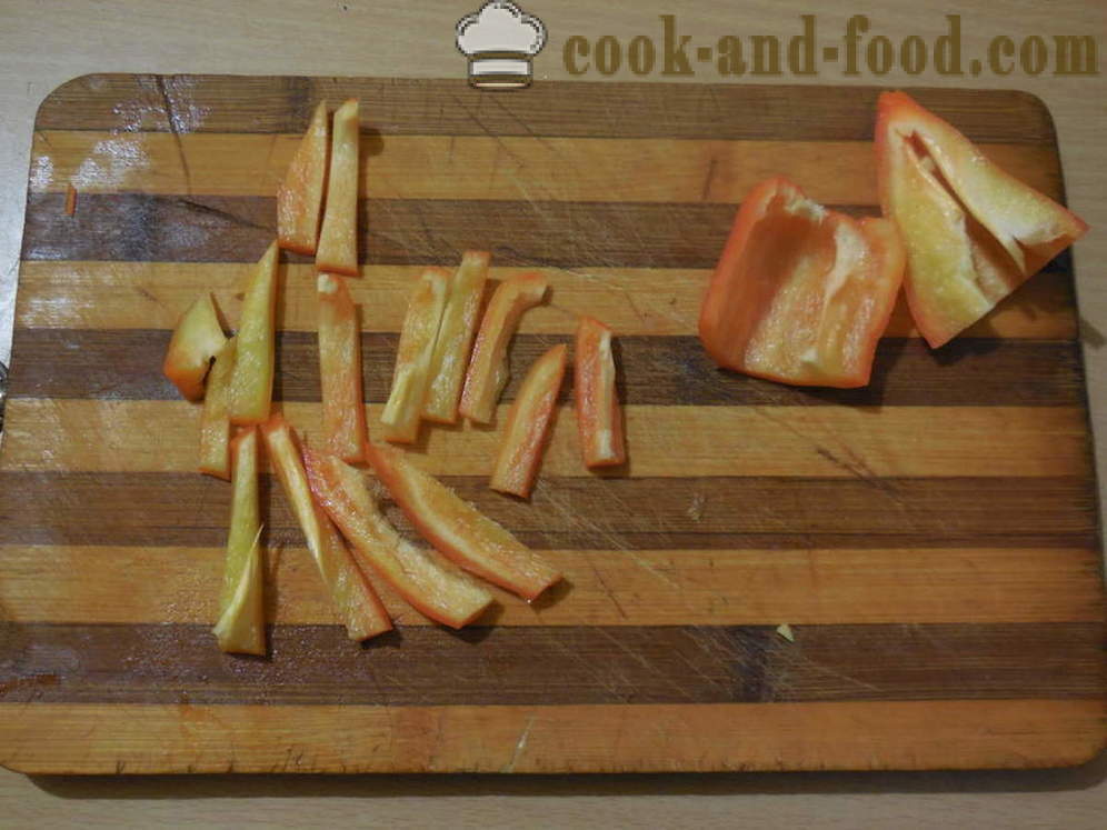 Friptură cu carne și cartofi - cum să gătească o friptură la cuptor, cu un pas cu pas reteta fotografii