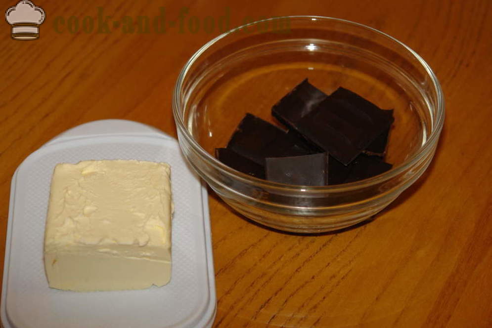 Un tort de ciocolata delicioasa burete cu smântână - cum să faci o prăjitură cu ciocolată, un pas cu pas reteta fotografii