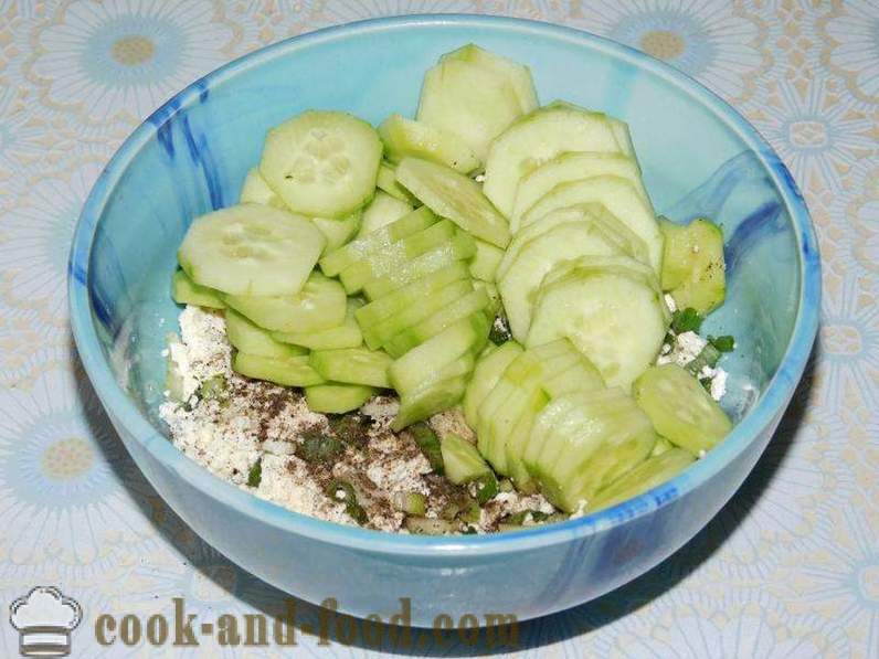 Salata țărănesc cu branza, castraveti si rosii pentru masa de prânz sau cină - cum să se pregătească salata de legume cu branza, reteta cu fotografie
