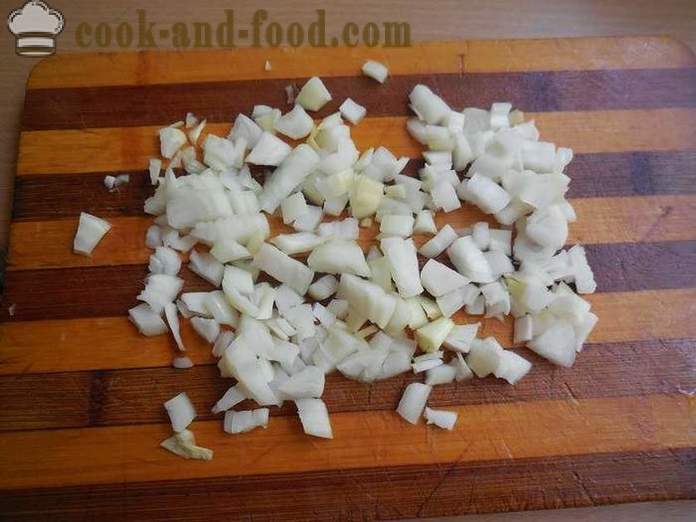 Vinete fierte în smântână cu usturoi ca ciuperci - modul de a găti vinete fierte cu smântână, un pas cu pas reteta fotografii