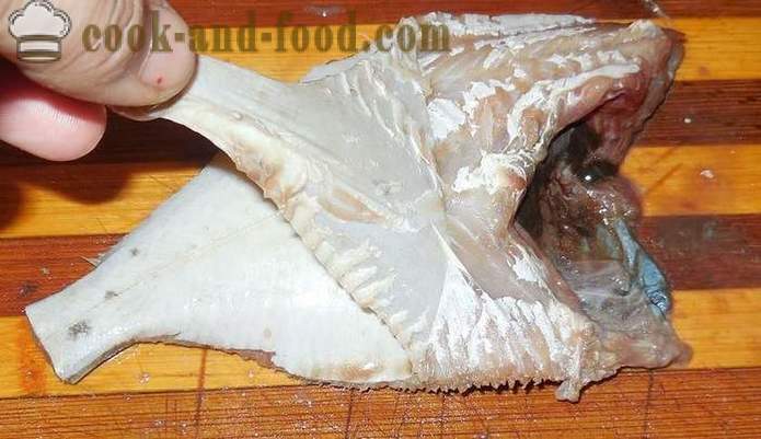 Flounder prăjit într-o tigaie, este inodor și fără breading - cum să gătească cambulă prăjit cu suc de lamaie, reteta cu o fotografie