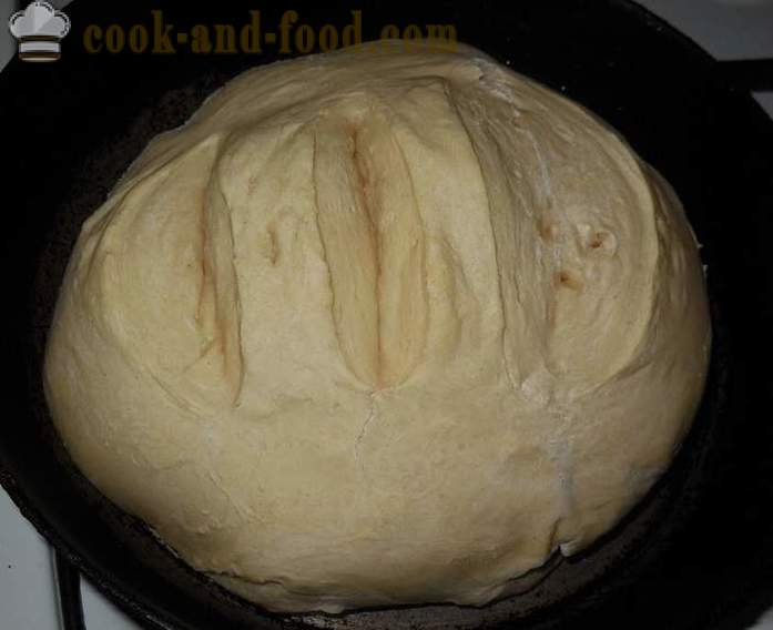 Cum se coace pâine, muștar acasă - pâine coaptă delicioase acasă în cuptor - un pas cu pas reteta fotografii