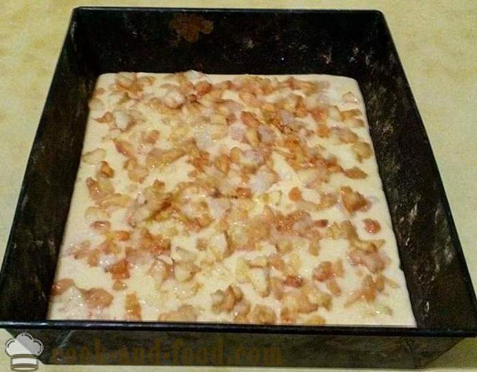 Rețetă pentru plăcintă cu mere în cuptor - un pas cu pas reteta cu fotografii cum se coace o plăcintă cu mere cu smântână rapid și ușor
