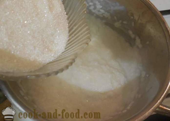 Terci de orez delicioase cu lapte și apă într-o cratiță: lichid și clasic (grosime) - un pas cu pas reteta cu fotografii modul de a găti terci de orez cu lapte