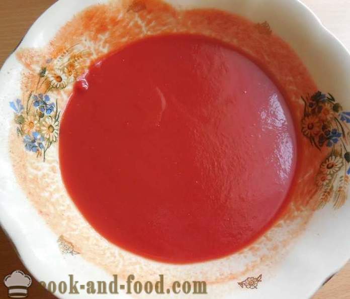 Pui Gratar pe gratar - frigarui delicioase și suculente de pui în sos de tomate - un pas cu pas reteta fotografii
