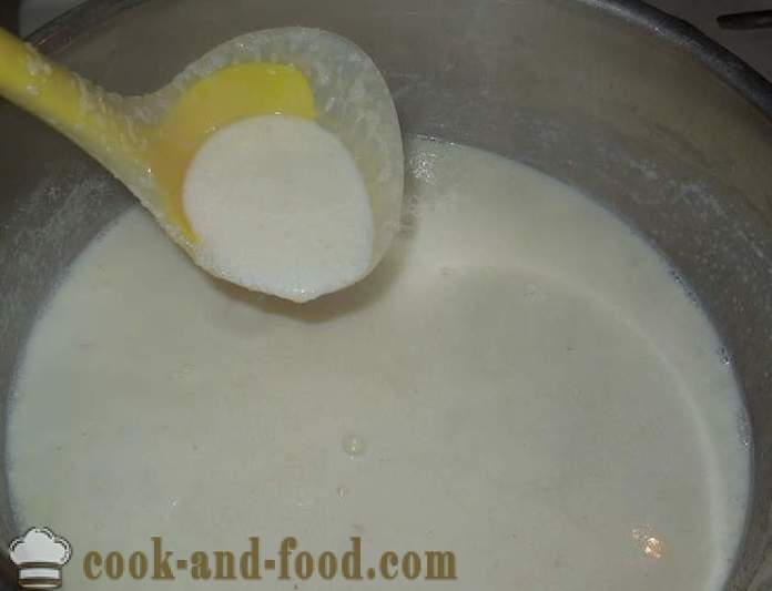 Cum de a găti terci cu lapte, fără cocoloașe - un pas cu pas reteta pentru grișul cu fotografii