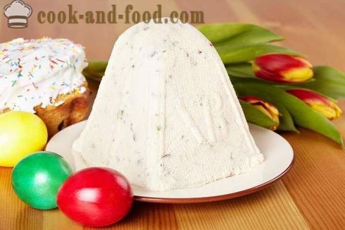 Paste caș regal (infuzare) - O rețetă simplă pentru acasă brânză de Paste cu stafide, fructe confiate, nuci