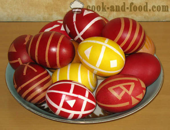 Ouă pictate sau Krashenki - cum să picteze ouă pentru Paște