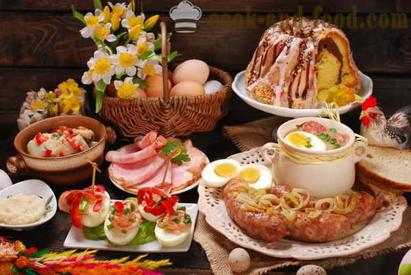 Traditii culinare si obiceiuri de Paste - masa de Paște în tradiția ortodoxă slavă