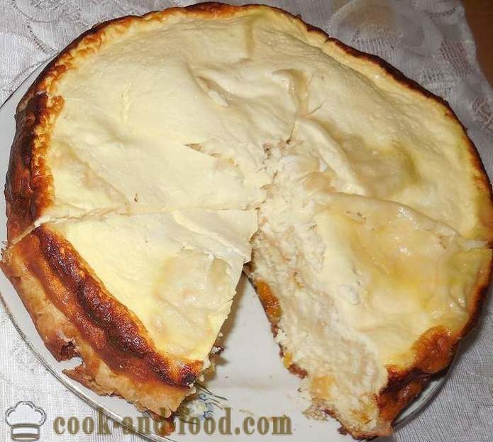 Plăcintă de pâine pita cu cremă de brânză - simplu și delicios pita plăcintă în multivarka reteta cu fotografii.