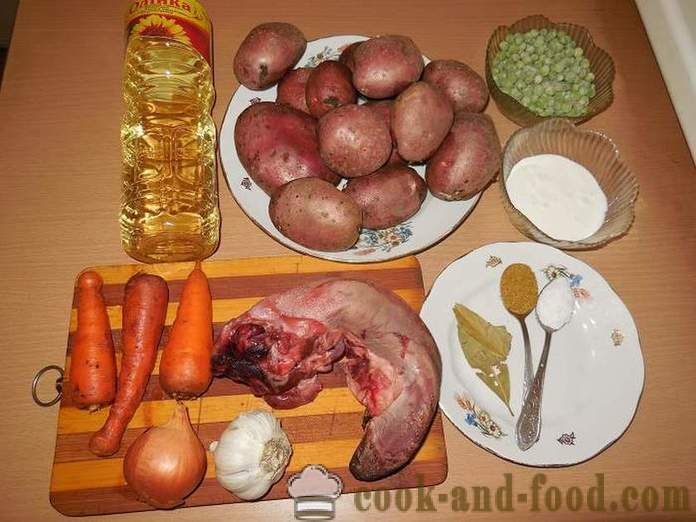 Tocană de legume în multivarka, cu carne și cartofi - cum de a găti tocană de vită în multivarka, pas cu pas reteta cu fotografii.
