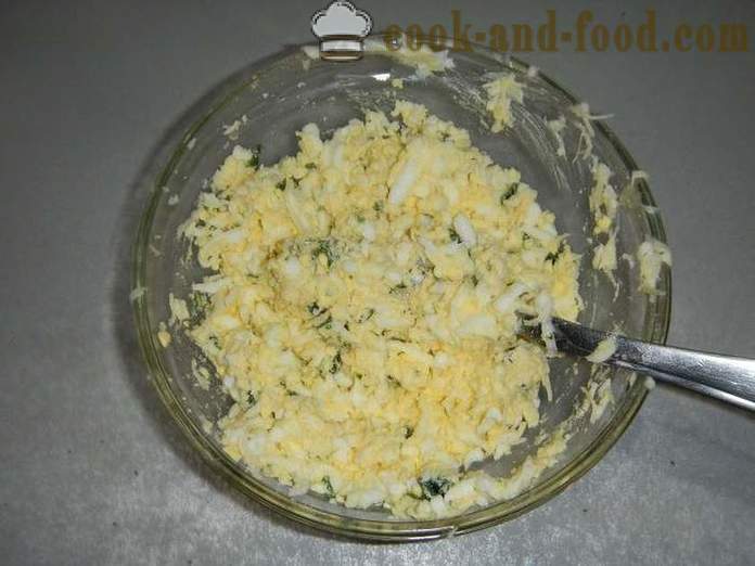 Chiftele delicioase umplute cu ouă și brânză - Cum de a găti chiftele cu umplutura, un pas cu pas reteta cu fotografii.