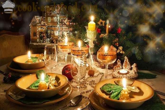 Decorare pentru masa de Anul Nou - Cum de a decora masa de Crăciun pentru 2016 Anul Maimutei (cu fotografii).