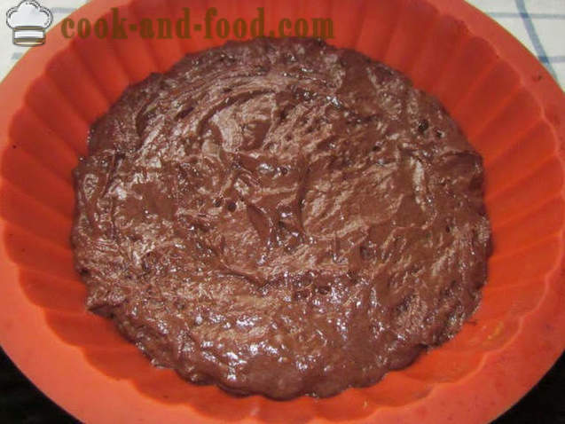 Ciocolata cozonac cu chefir, o reteta simpla - modul de a face un tort cu chefir fără ouă (fotografii reteta)