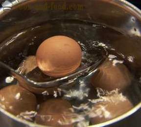 Cum de a găti un ou fiert, și anume lichid, „în sac“ (foto, video)