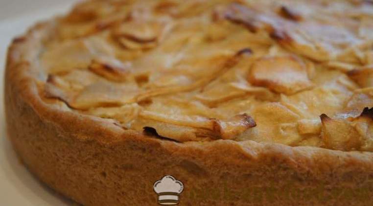 Reteta de placinta cu mere Tsvetaeva cu video, bucătar - plăcintă simplu - delicios
