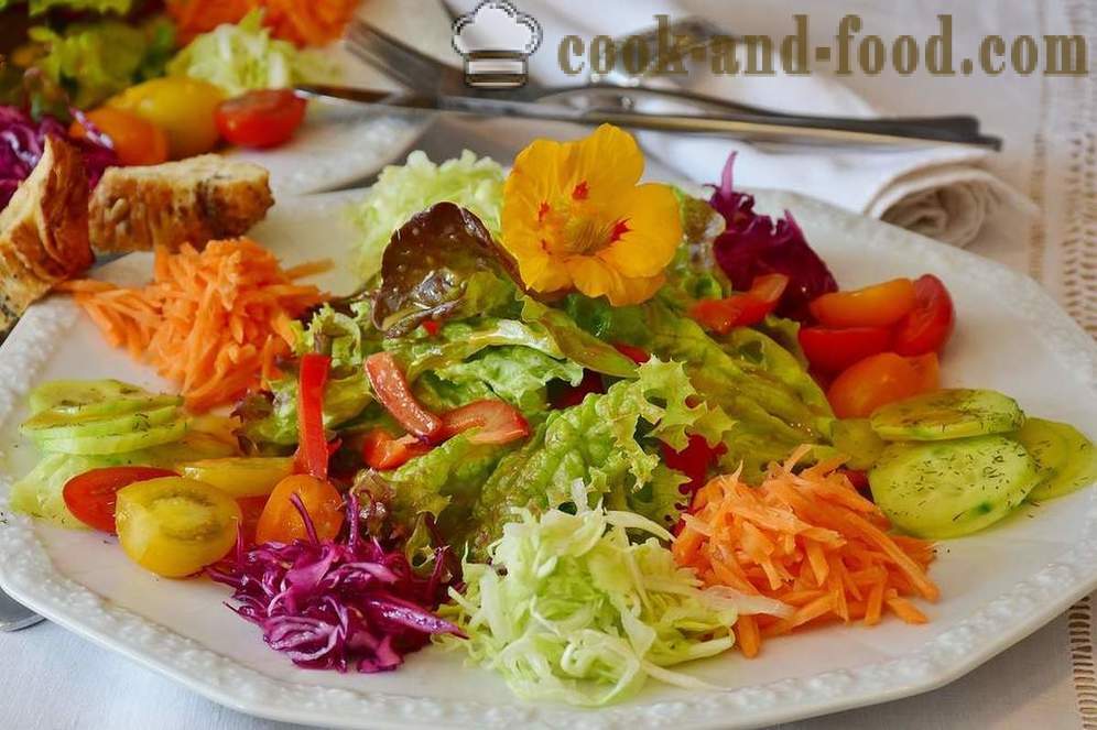 Retete salata de legume cu putine calorii