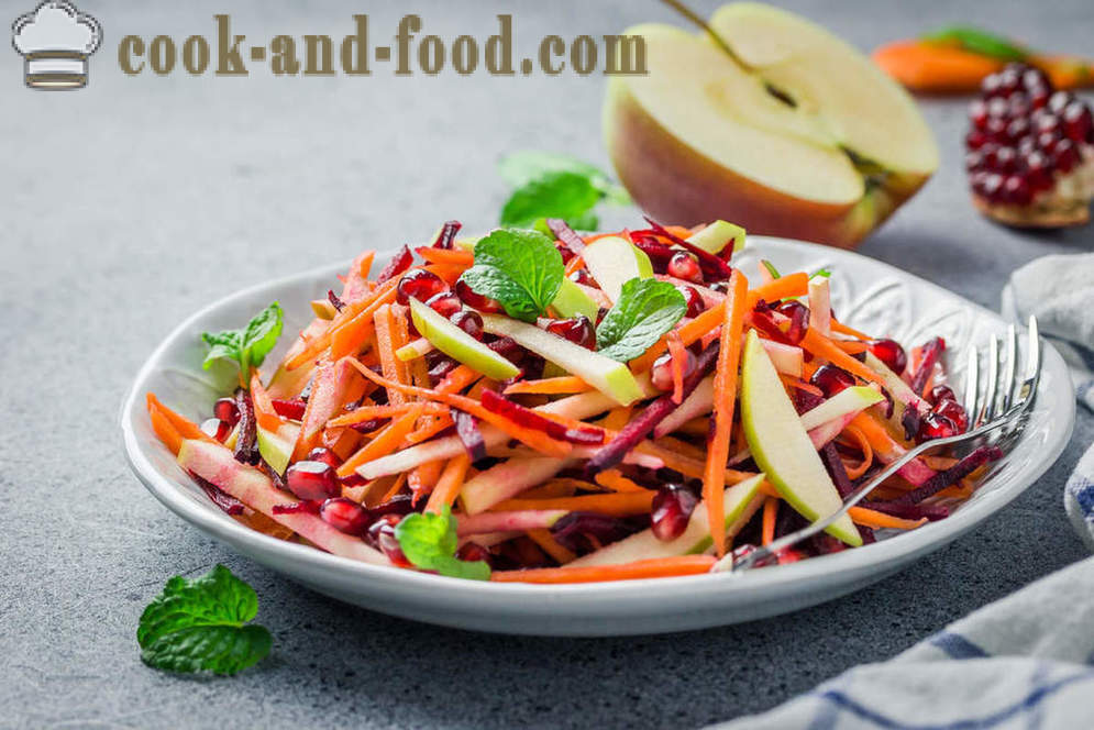 Bogate în vitamine mese: 5 retete salata din sfecla si morcovi - retete video de la domiciliu