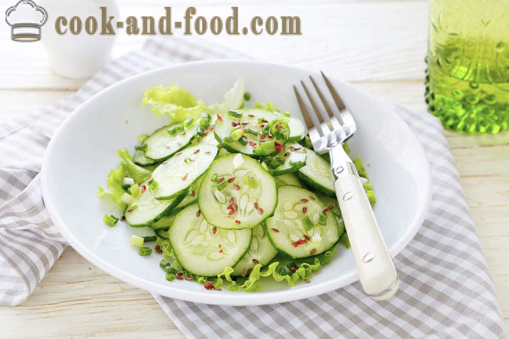 Salate sănătoase de castravete