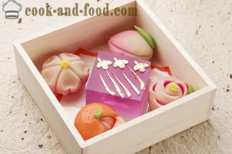 Dulciuri pentru rețete japoneză: wagashi